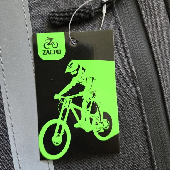 NEW 🆕️ Bike Rack Bag. Waterproof/Convertible Cycling Rear Rack Pack ZACRO - Picture 8 of 9